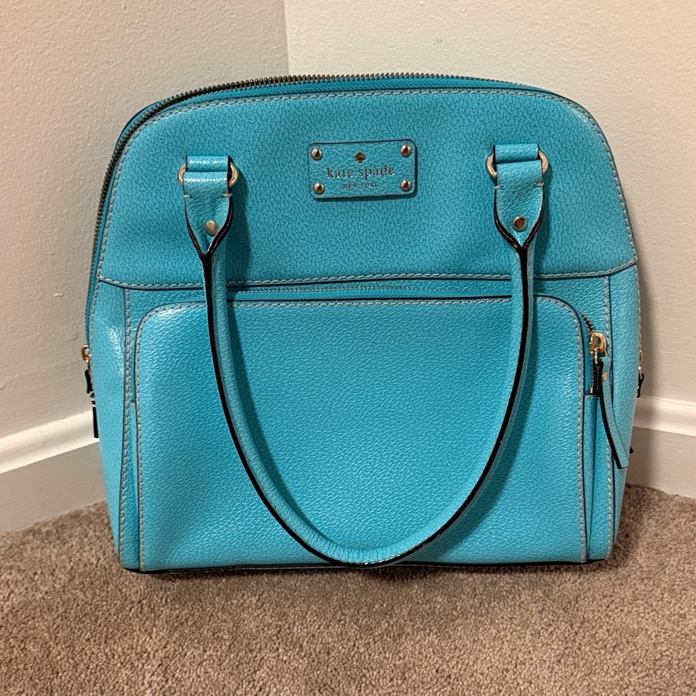 Kate Spade Turquoise Satchel Bag